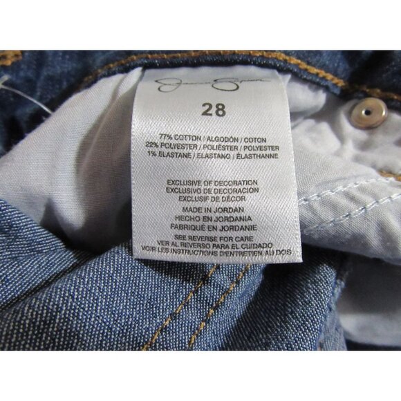 Jessica Simpson Womens Forever Skinny Poplar Nightshade Denim Blue Jeans 28 NWT - Picture 4 of 4